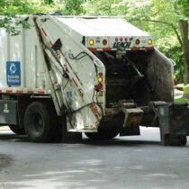 photo of rockville trash truck