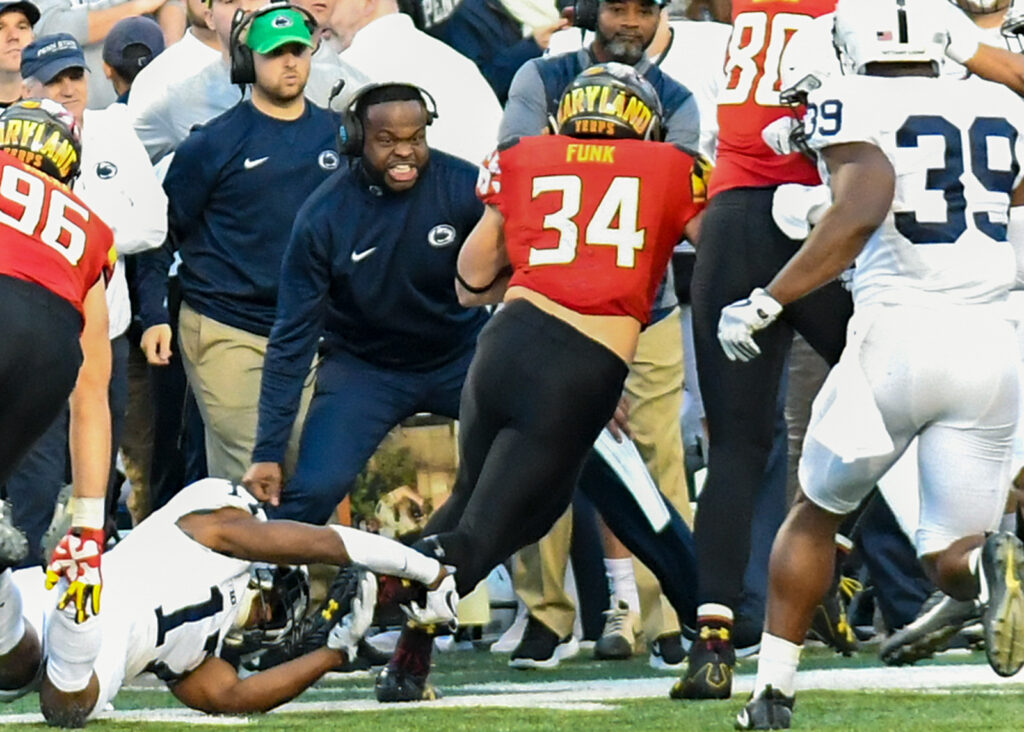 photo of Jake Funk PSU v MD 11-25-17