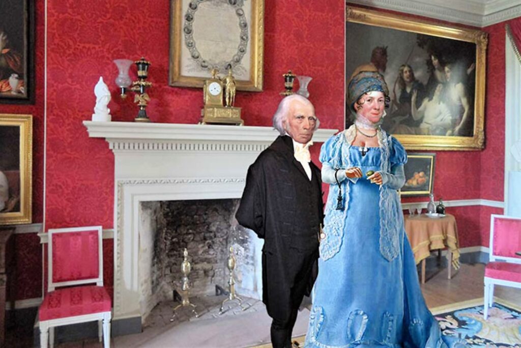 photo of The restored mail reception room at Montpelier