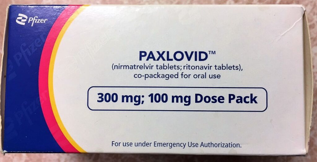 photo of Paxlovid