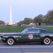 photo of 1968 "Bullitt" Mustang 390 GT fastback from 2005 Great Race