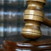 square picture of gavel
