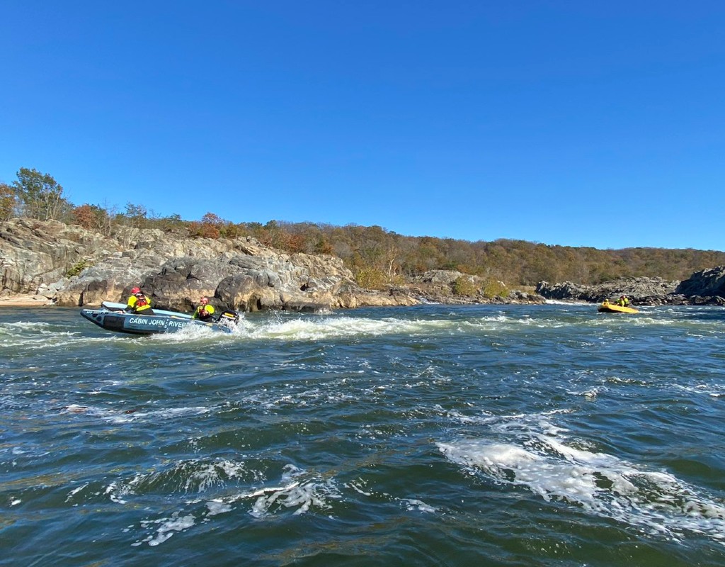 Submerged in Water, Kayaker in Potomac River Rescued - Montgomery ...