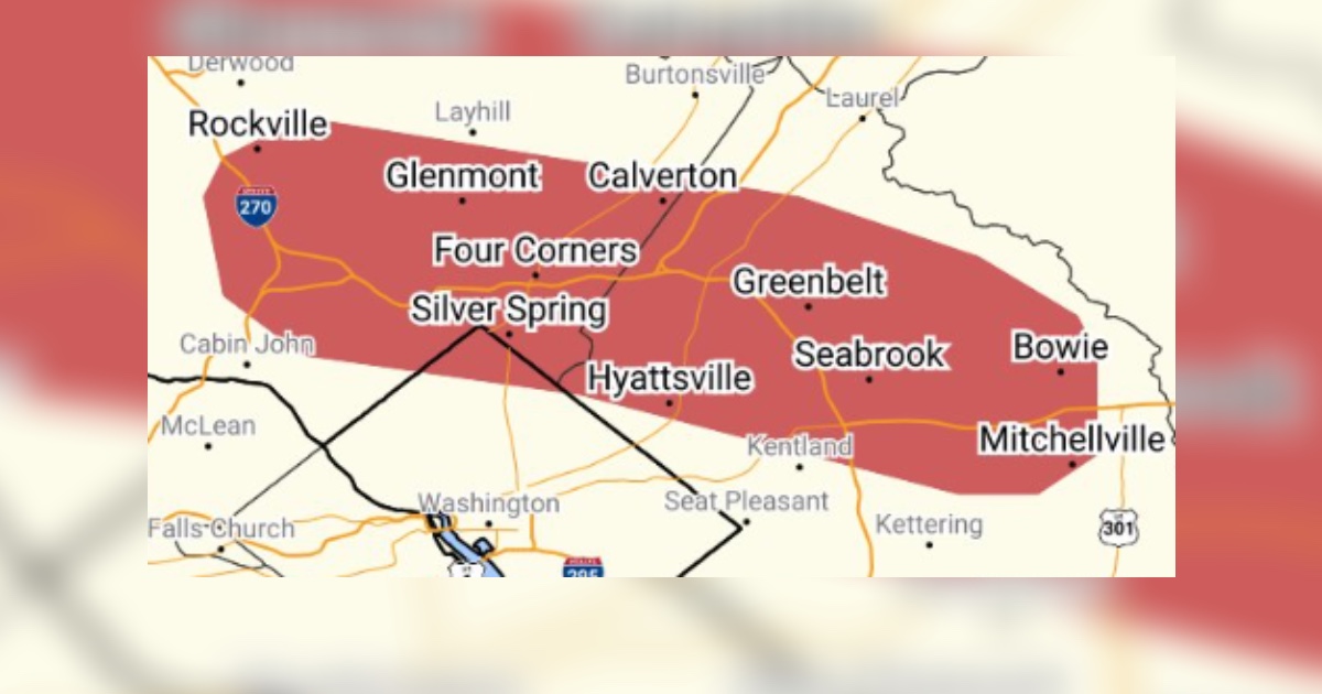 Parts of Montgomery County Recover After Flash Flood Warning ...