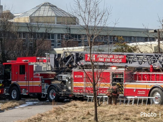 photo of mcfrs assiting calls in Baltimore city