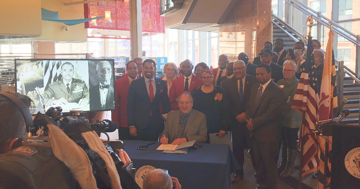 Silver Spring Library Renamed to Honor Tuskegee Airman Charles McGee ...