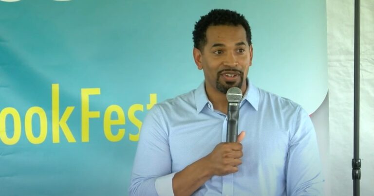 photo of Will Jawando at Gaithersburg Book Festival 2022