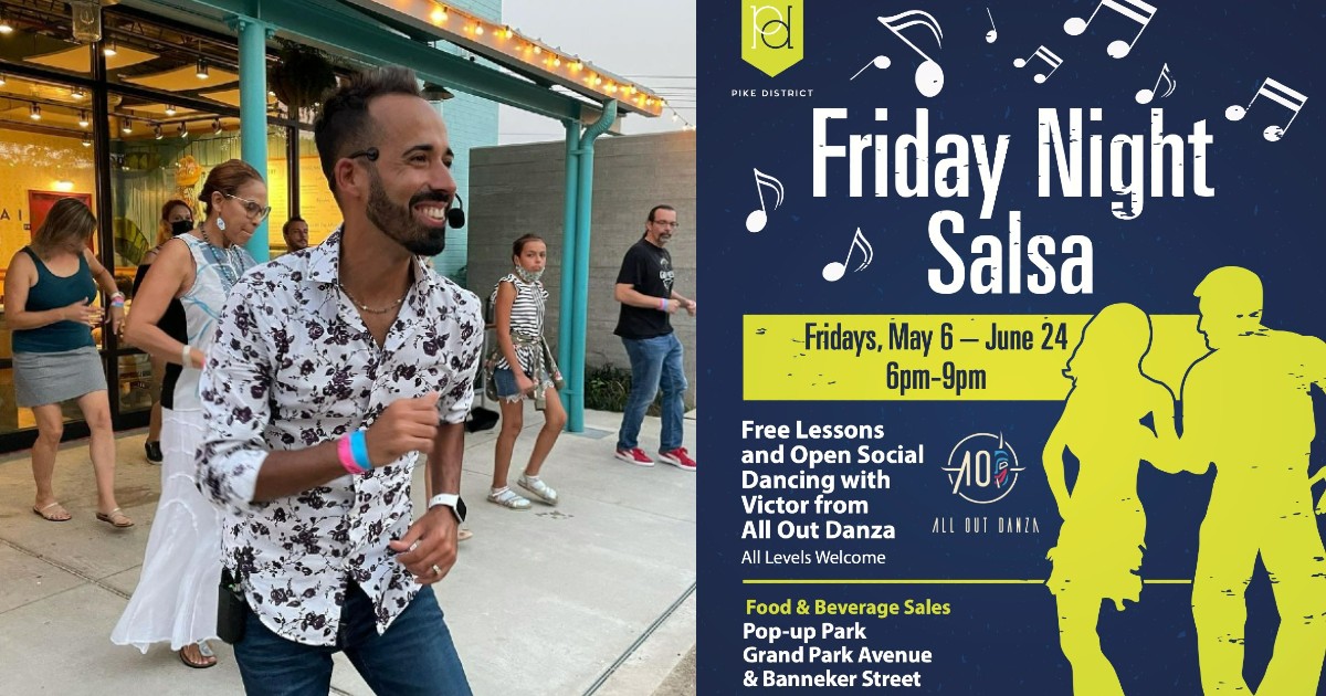 Salsa Friday Baile Salsa al Aire Libre los Viernes en Pike District - Montgomery ...