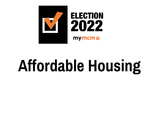 graphic for affordable housing topic in candidates forum