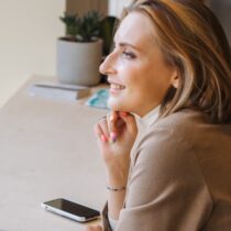 photo of professional woman in a class