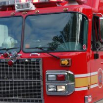 close up photo of firetruck