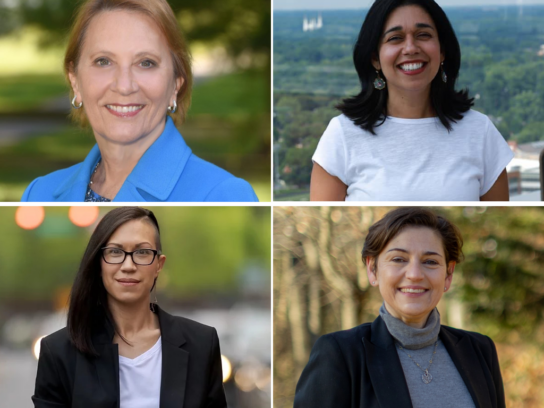 photo of Marilyn Balcombe, Natali Fani Gonzalez, Kristin Mink, and Kate Stewart