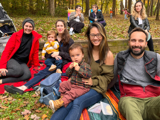 photo of patrons at Montgomery Parks Sunday Serenade