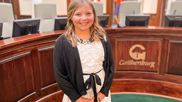 photo of 2023 Gaithersburg Junior Mayor Milly Abdo