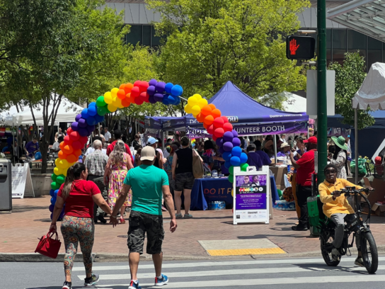 photo of 2023 pride in the plaza silver spring