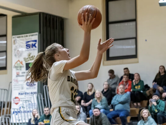 Madison Slayton of Damascus Girls' Basketball