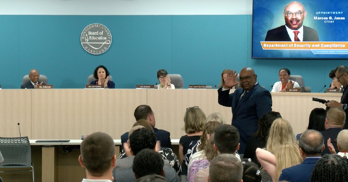 Retiring Police Chief Jones Appointed to MCPS; New School ...