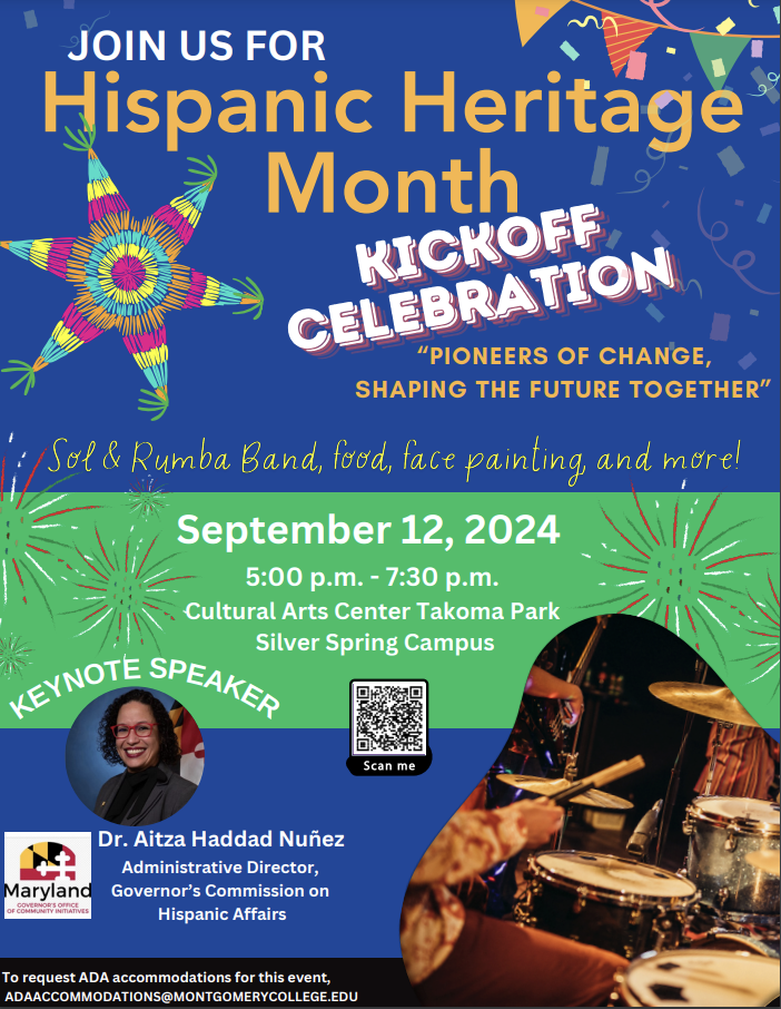 Montgomery College Kicks Off Hispanic Heritage Month Celebration ...