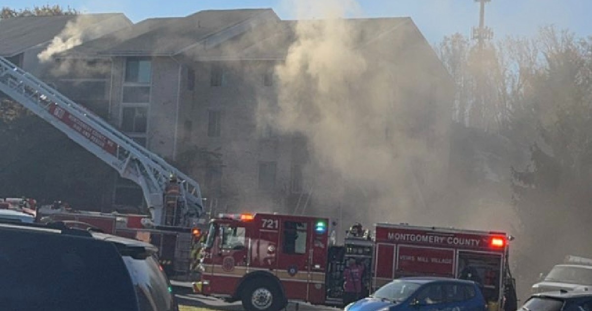 More Than 30 Displaced in Aspen Hill Apartment Fire - Montgomery ...