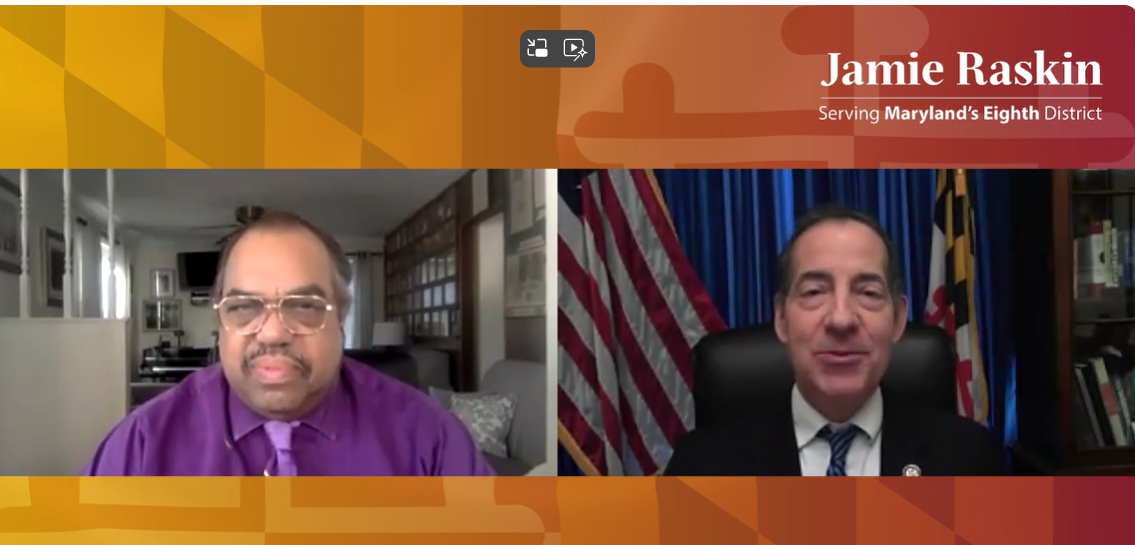 Musician, Activist Daryl Davis Named Local Hero by Rep. Raskin For His