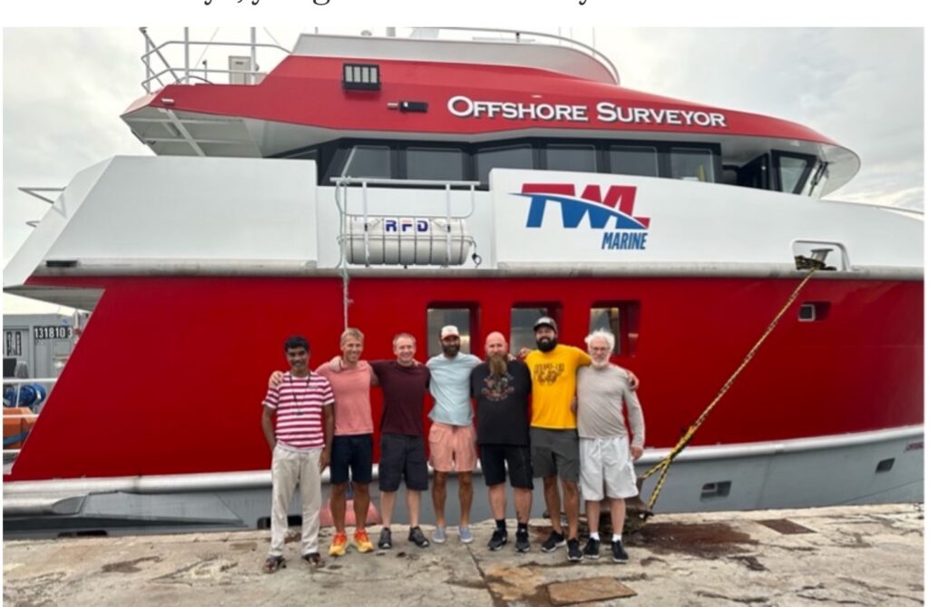 DSV vessel and crew