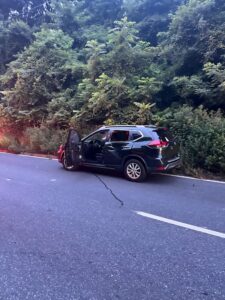 Photo of Four Corners, Silver Spring crash: photo of other SUV involved