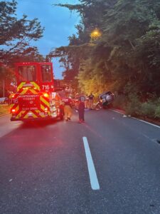Photo of Four Corners, Silver Spring crash: RAV4 with MCFRS