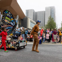 Wheaton Arts Parade floats