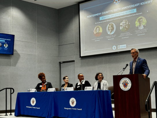 montomgery 250th kick off panel kate stewart darcell graham rebeccah ballo sheena foster