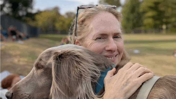 Denise, former USAID federal employee who started the Rocket Bear Project to help former government workers.