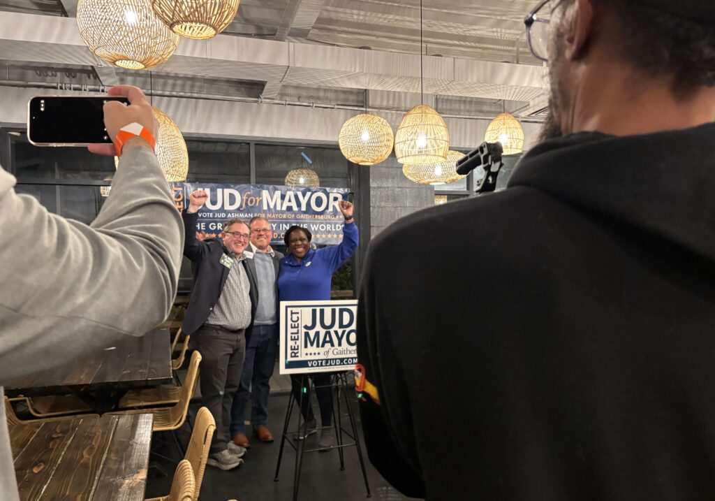 mayor jud ashman gaithersburg 2025 win