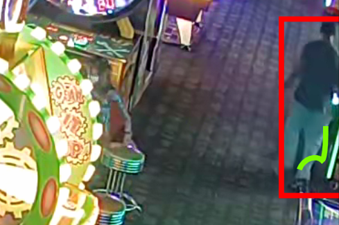 child assault suspect from Dave & Buster's in Silver Spring