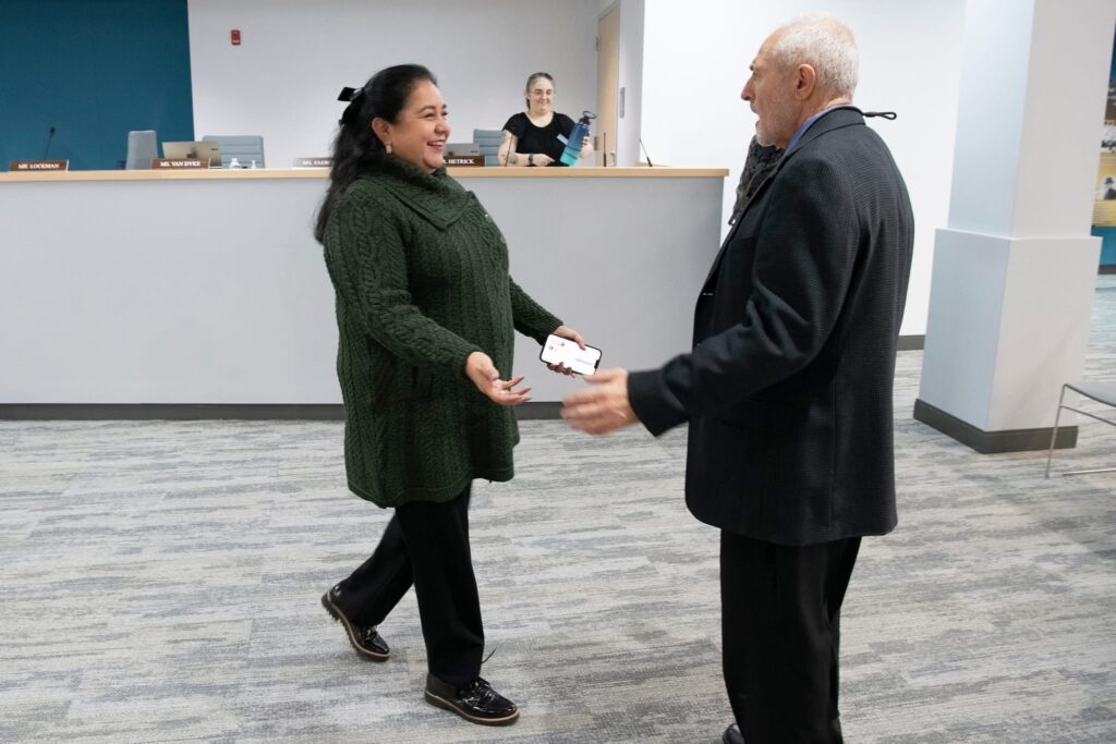 Grace Rivera with someone