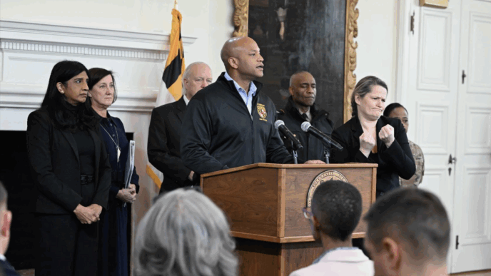 Gov Wes Moore Maryland State of Emergency. Photo Courtesy: Office of the Governor