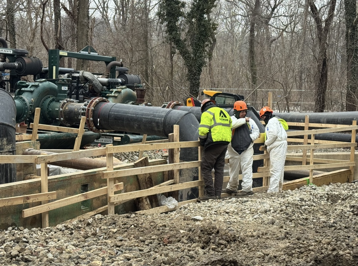 La solicitud de uso esencial de agua sigue pero los equipos trabajan para restaurar las operaciones en la planta de Potomac