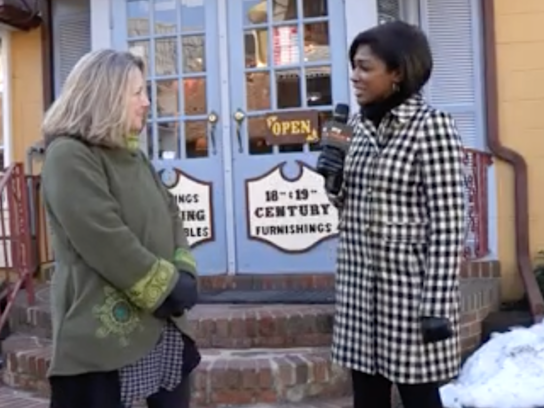 The Pulse on location with Kensington, Maryland Mayor Tracey Furman and Markette Sheppard, host and executive producer.