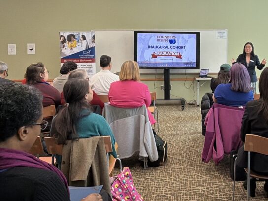 After losing federal jobs and contracts, 20 Montgomery County women are launching new businesses with help from the Maryland Women’s Business Center.