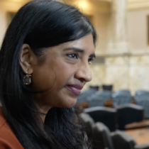 Lt. Gov. Aruna Miller int he Maryland State House February 2026.
