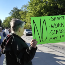 workers over billionaires rally silver spring i-495 overpass may 1 2026