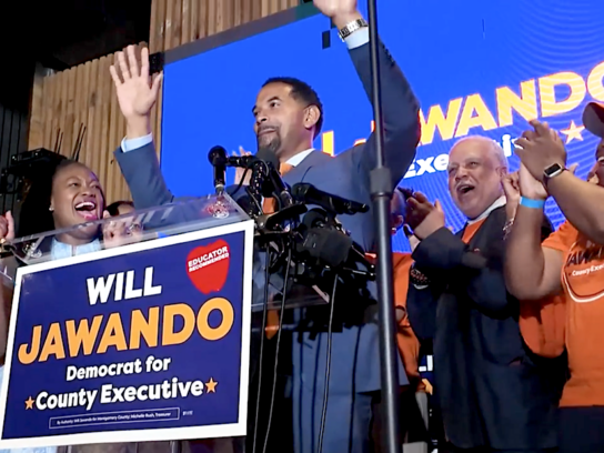 will jawando county executive watch night party
