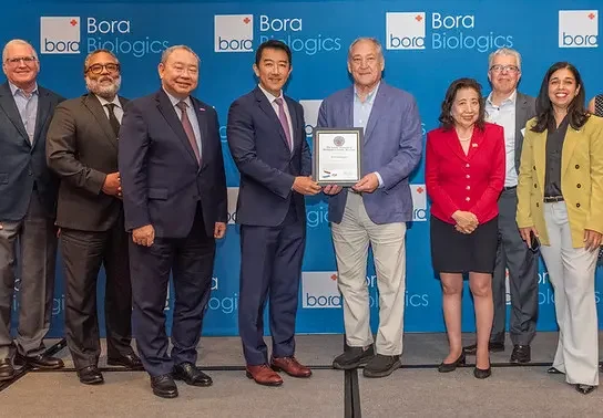 Bora Pharmacueticals with Montgomery COunty and Maryland Leaders