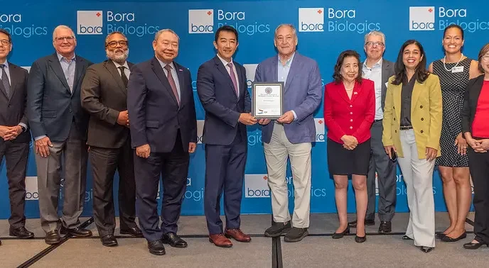 Bora Pharmacueticals with Montgomery COunty and Maryland Leaders
