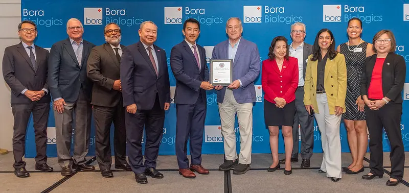 Bora Pharmacueticals with Montgomery COunty and Maryland Leaders