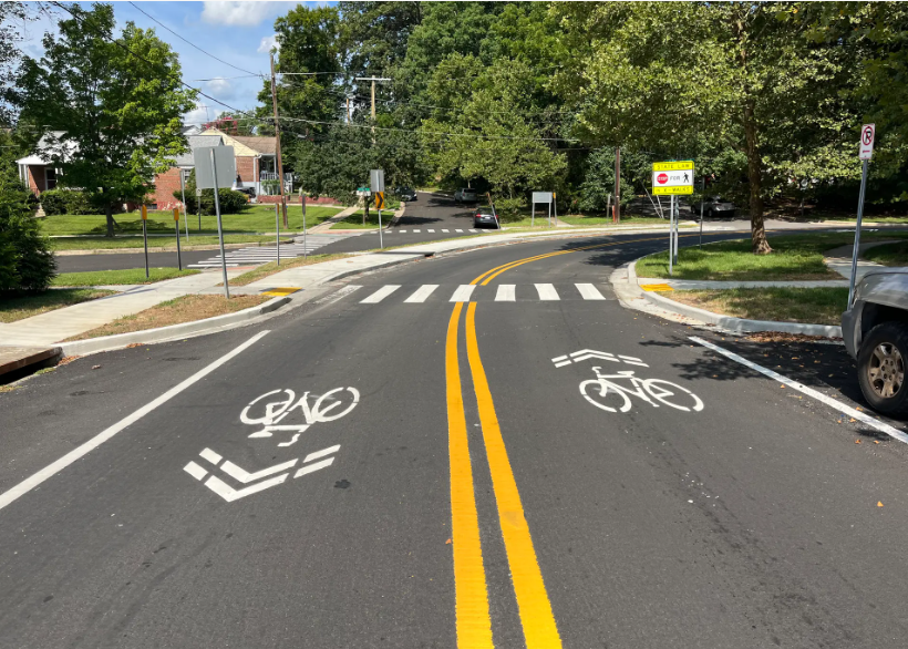 MCDOT moves forward on new bike infrastructure in Bethesda, Silver Spring, and Wheaton
