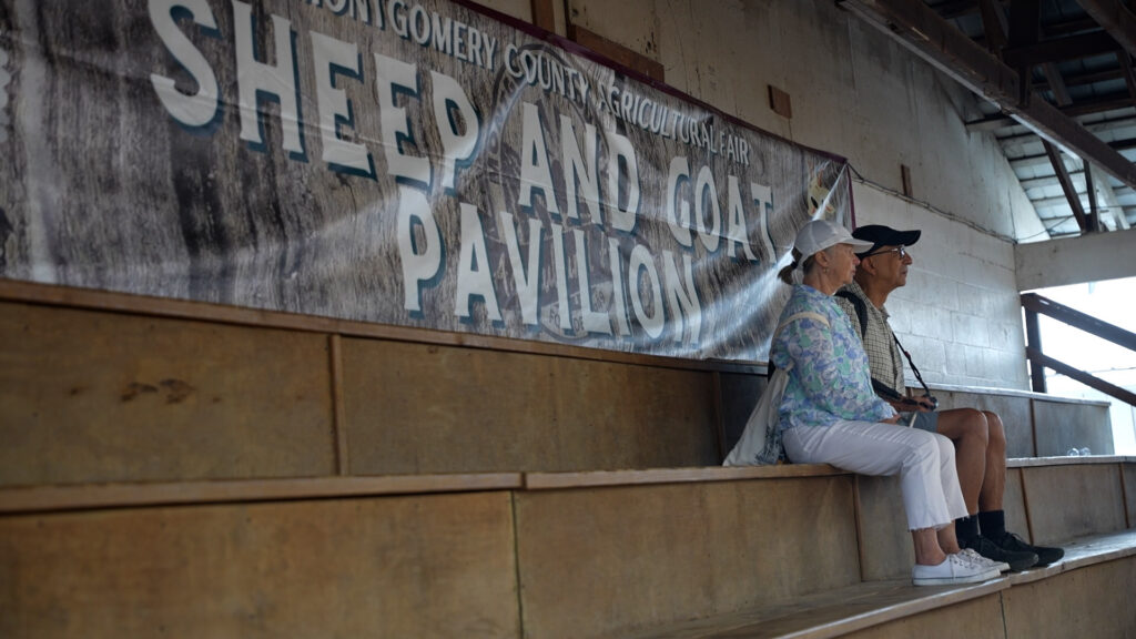 Sheep and goat pavilion