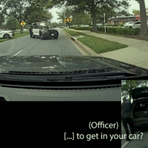 Screenshot MCPD bodycam footage