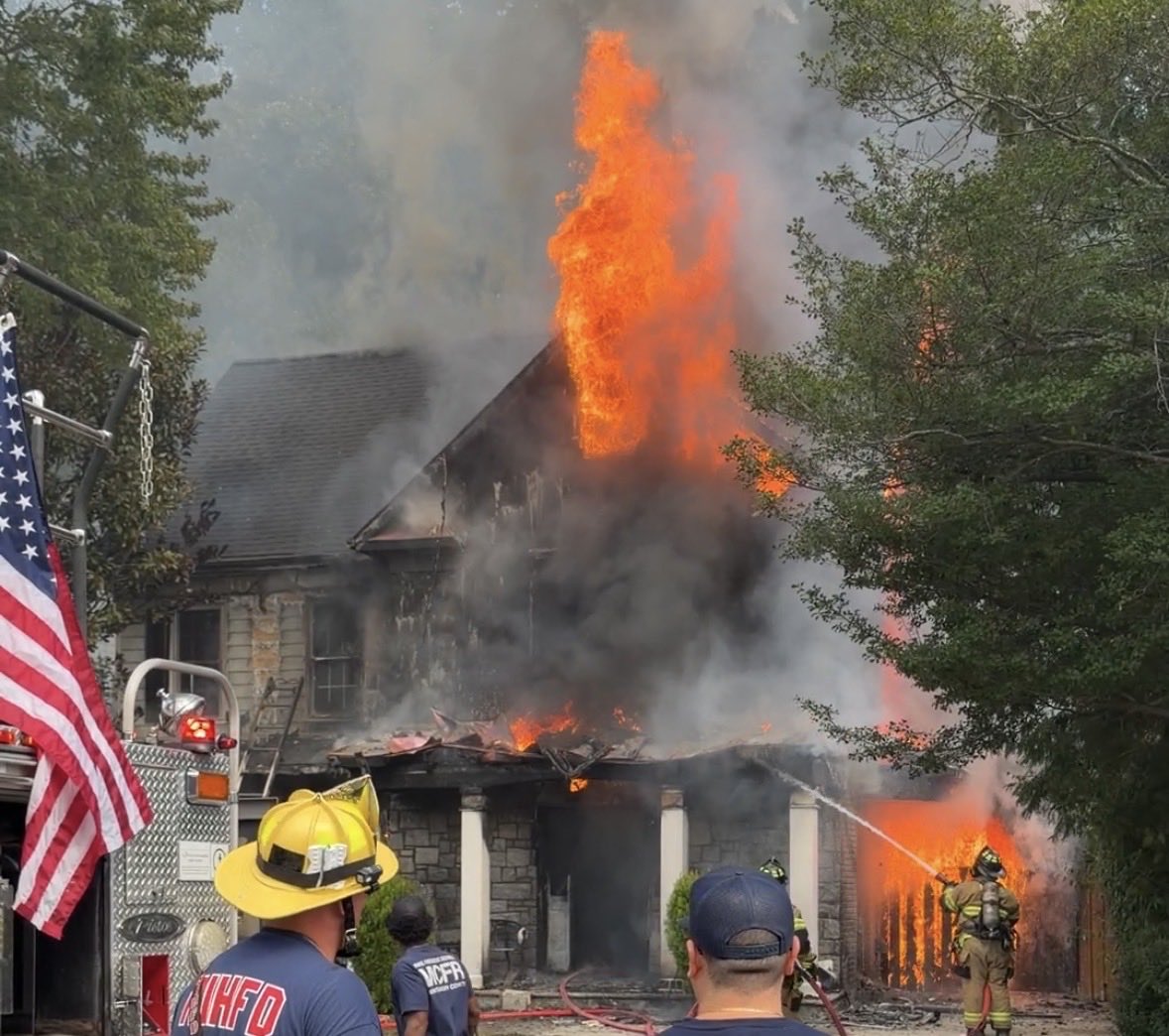 Lithium battery fire displaces Bethesda family, kills family dog